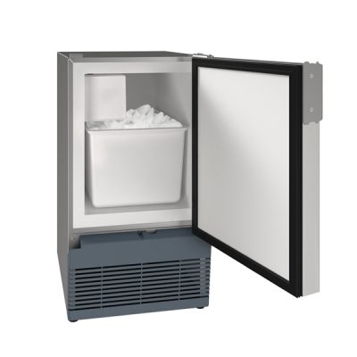 Stainless 15 U-Line ULNSS1095NF03A Undercounter Marine Crescent Ice Maker 